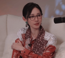 朱洁静自曝患癌是前男友发现的:发现我胸口长了痘